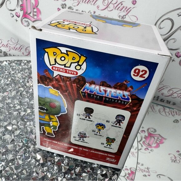 Snake-man-at-arms 92 Funko pop Masters of the universe Funko retro toy new 🆕 - Picture 3 of 4